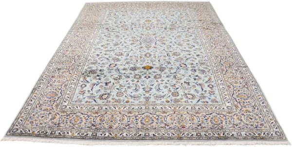 Perserteppich Kashan 240 x 368 cm Schurwolle handgeknüpft