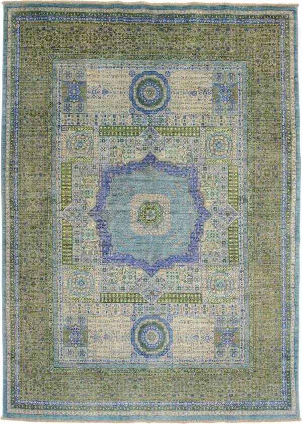 Orientteppich Mamluk 172 x 243 cm Schurwolle handgeknüpft
