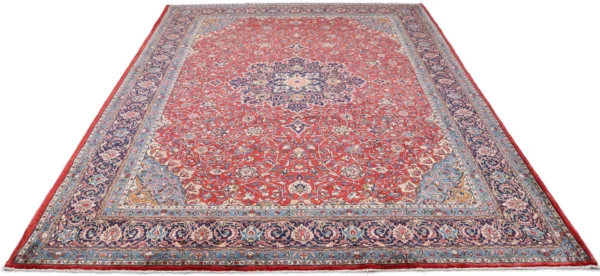 Perserteppich Sarough 255 x 353 cm Schurwolle handgeknüpft
