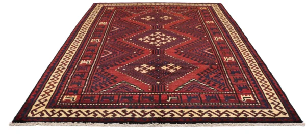 Perserteppich Shiraz 180 x 250 cm Schurwolle handgeknüpft