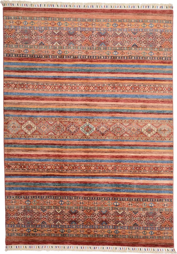 Orientteppich Samarkand 172 x 239 cm Schurwolle handgeknüpft