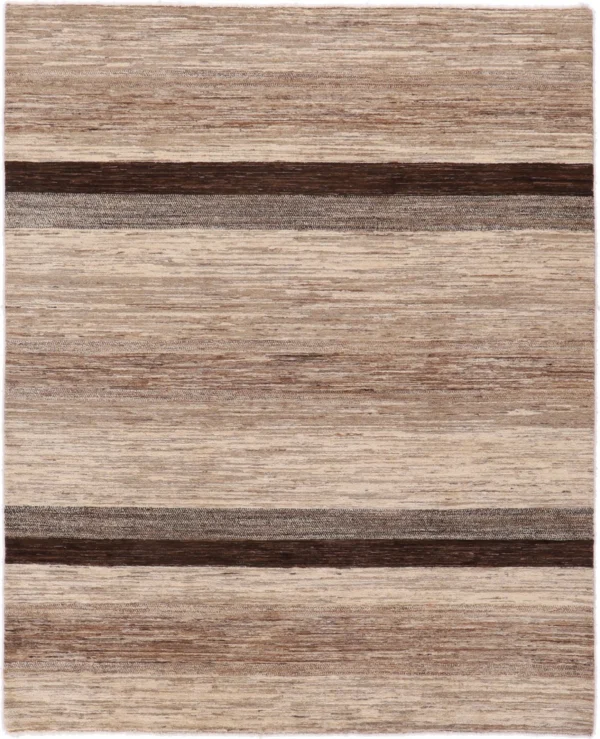 Orientteppich Gabbeh 203 x 249 cm Schurwolle handgeknüpft weich