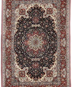 Qom Persian Rug 154 × 102 cm, silk, hand-knotted