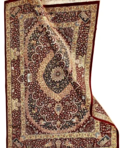 Qom Persian Rug 118 × 80 cm, silk, hand-knotted — view 2