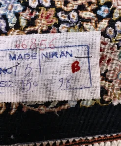 Qom Persian Rug 308 × 80 cm, silk, hand-knotted — view 2