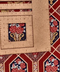 Qom Persian Rug 306 × 78 cm, silk, hand-knotted — view 2
