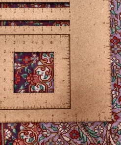Qom Persian Rug 195 × 134 cm, silk, hand-knotted — view 2