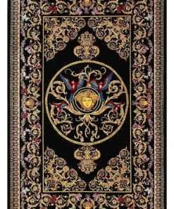 Qom Persian Rug 204 × 131 cm, silk, hand-knotted