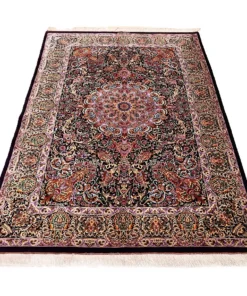Qom Persian Rug 195 × 136 cm, silk, hand-knotted — view 2