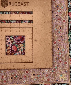 Qom Persian Rug 200 × 133 cm, silk, hand-knotted — view 2