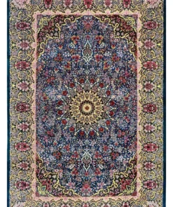 Qom Persian Rug 200 × 135 cm, silk, hand-knotted