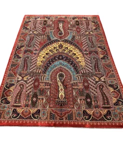 Qom Persian Rug 205 × 140 cm, silk, hand-knotted — view 2