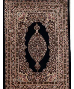 Qom Persian Rug 205 × 135 cm, silk, hand-knotted