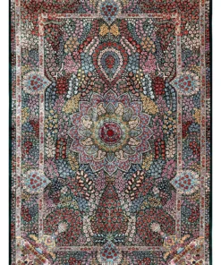 Qom Persian Rug 205 × 138 cm, silk, hand-knotted