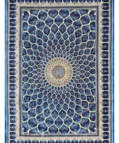 Qom Persian Rug 353 × 245 cm, silk, hand-knotted