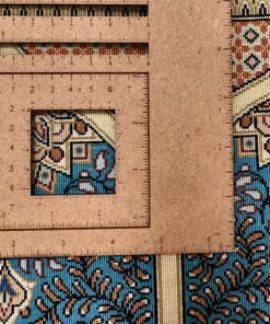 Qom Persian Rug 355 × 250 cm, silk, hand-knotted — view 2