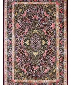 Qom Persian Rug 297 × 200 cm, silk, hand-knotted