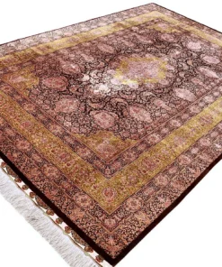 Qom Persian Rug 300 × 207 cm, silk, hand-knotted — view 2