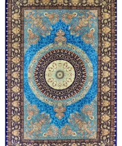 Qom Persian Rug 300 × 200 cm, silk, hand-knotted