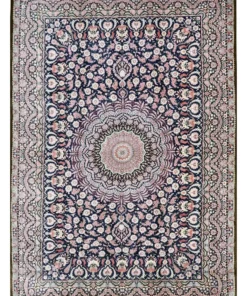 Qom Persian Rug 260 × 200 cm, silk, hand-knotted