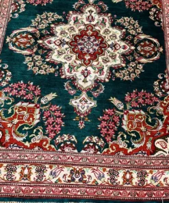 Qom Persian Rug 400 × 80 cm, silk, hand-knotted — view 2