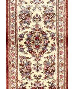 Qom Persian Rug 200 × 60 cm, silk, hand-knotted
