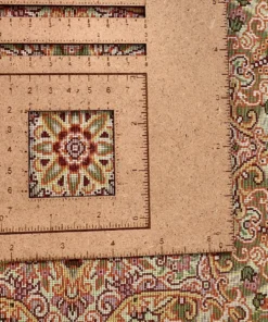Persian Rug 97 × 64 cm, silk, hand-knotted — view 2