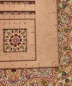 Persian Rug 97 × 64 cm, silk, hand-knotted — view 2