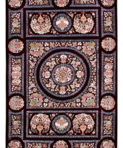 Qom Persian Rug 153 × 98 cm, silk, hand-knotted