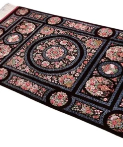 Qom Persian Rug 153 × 98 cm, silk, hand-knotted — view 2