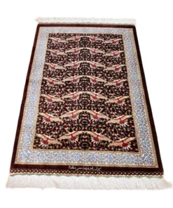 Qom Persian Rug 123 × 82 cm, silk, hand-knotted — view 2