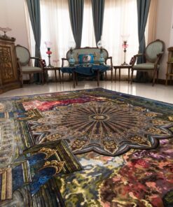 Qom Persian Rug 301 × 200 cm, silk, hand-knotted — view 2