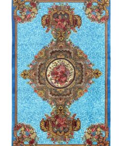 Qom Persian Rug 200 × 125 cm, silk, hand-knotted