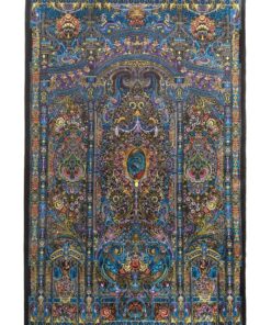 Qom Persian Rug 200 × 135 cm, silk, hand-knotted