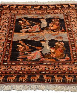 Oriental Rug 180 × 123 cm, silk, hand-knotted — view 2