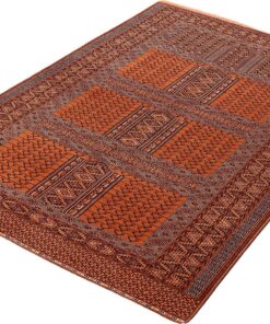 Oriental Rug 205 × 135 cm, wool & silk, hand-knotted — view 3