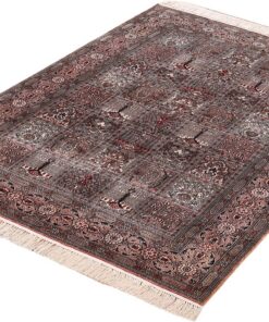 Qom Oriental Rug 186 × 127 cm, silk, hand-knotted — view 3