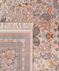 Qom Oriental Rug 240 × 155 cm, silk, hand-knotted — view 6