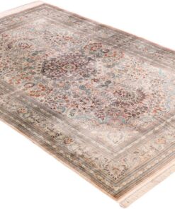 Qom Oriental Rug 240 × 155 cm, silk, hand-knotted — view 4