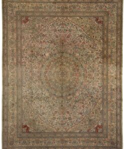Qom Oriental Rug 370 × 275 cm, silk, hand-knotted