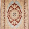 Qom Oriental Rug 136 × 92 cm, silk, hand-knotted