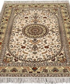 Hereke Oriental Rug 181 × 120 cm, silk, hand-knotted — view 2