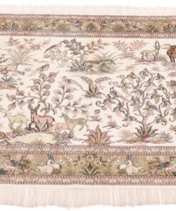 Hereke Oriental Rug 183 × 122 cm, silk, hand-knotted — view 2