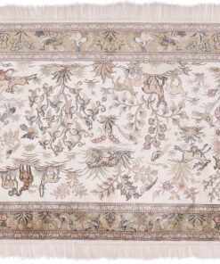 Hereke Oriental Rug 183 × 122 cm, silk, hand-knotted