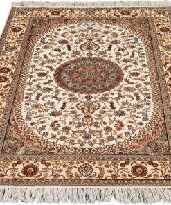 Hereke Oriental Rug 182 × 123 cm, silk, hand-knotted — view 2