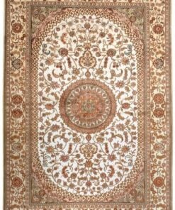 Hereke Oriental Rug 182 × 123 cm, silk, hand-knotted