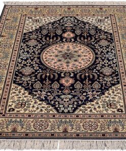 Hereke Oriental Rug 180 × 124 cm, silk, hand-knotted — view 2