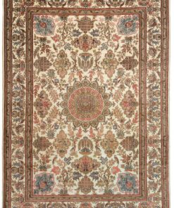Hereke Oriental Rug 181 × 124 cm, silk, hand-knotted