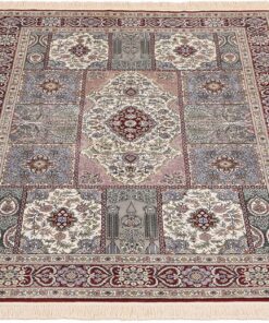 Hereke Oriental Rug 190 × 125 cm, silk, hand-knotted — view 2