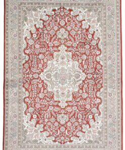 Hereke Oriental Rug 190 × 125 cm, silk, hand-knotted